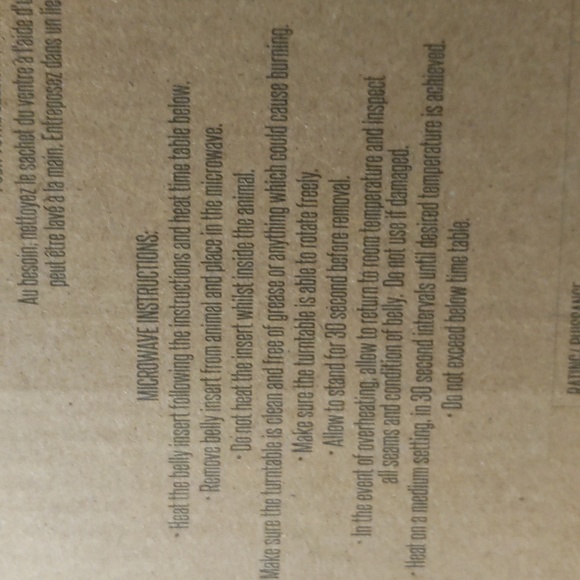 Little Toasties| NWOT Owl Stuffed Animal With Warming Pouch - Picture 6 of 11